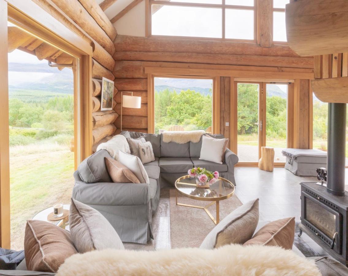 Wild Nurture Eco Luxury Offgrid Log Cabin Fort William Kültér fotó