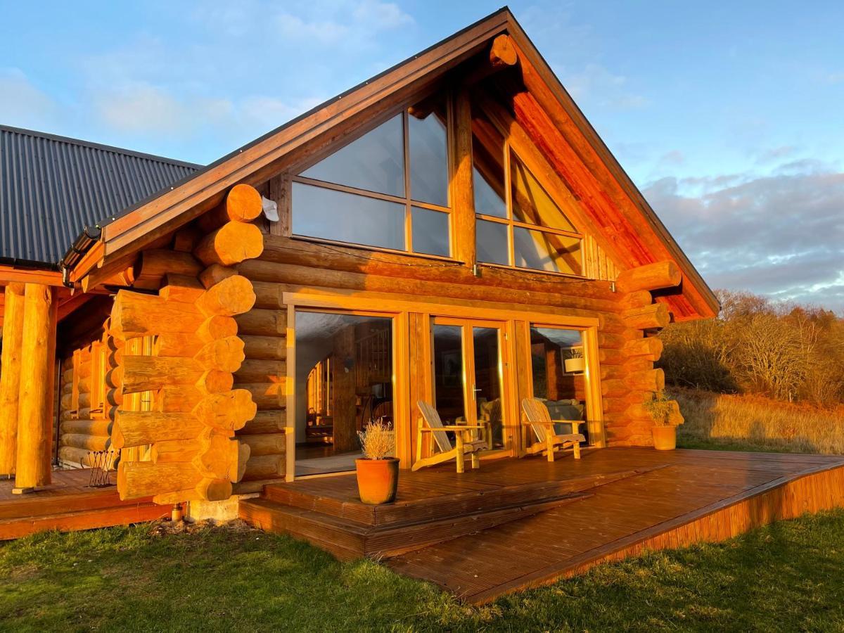 Wild Nurture Eco Luxury Offgrid Log Cabin Fort William Kültér fotó