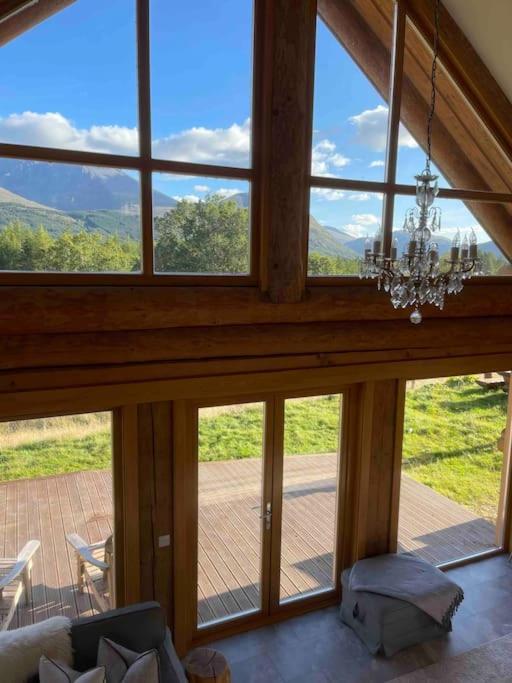 Wild Nurture Eco Luxury Offgrid Log Cabin Fort William Kültér fotó