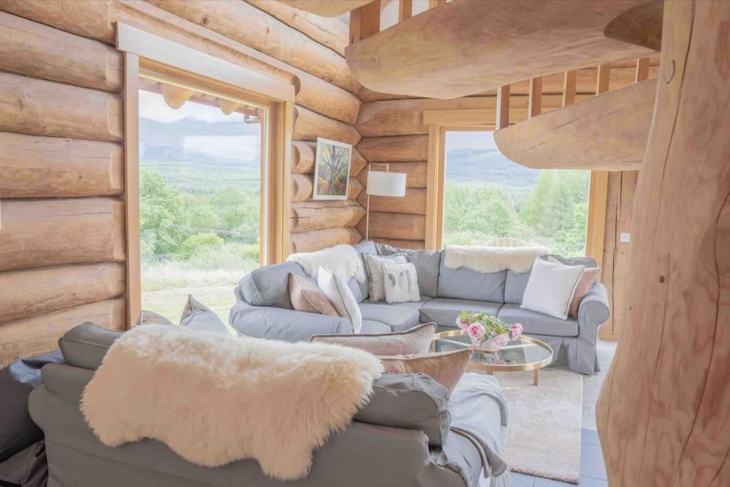 Wild Nurture Eco Luxury Offgrid Log Cabin Fort William Kültér fotó